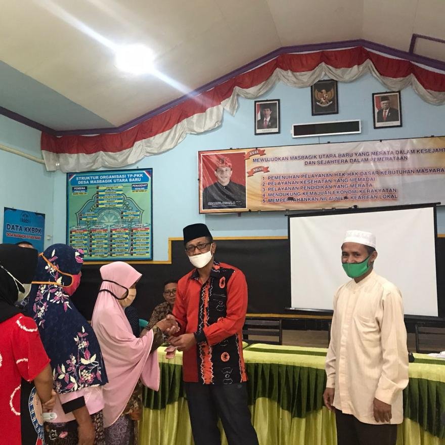 Pembagian BLT Dana Desa Tahap 10 (Sepuluh) Untuk Bulan Oktober Tahun 2021